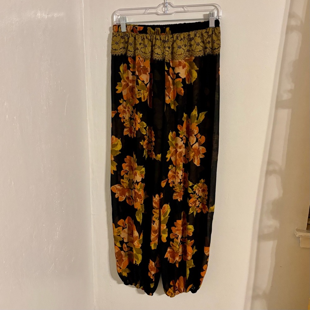 Free people floral sleep pants